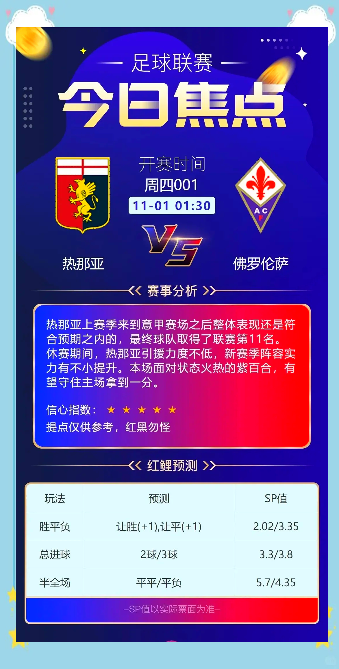 包含佛罗伦萨主场大胜热那亚，提升排名的词条