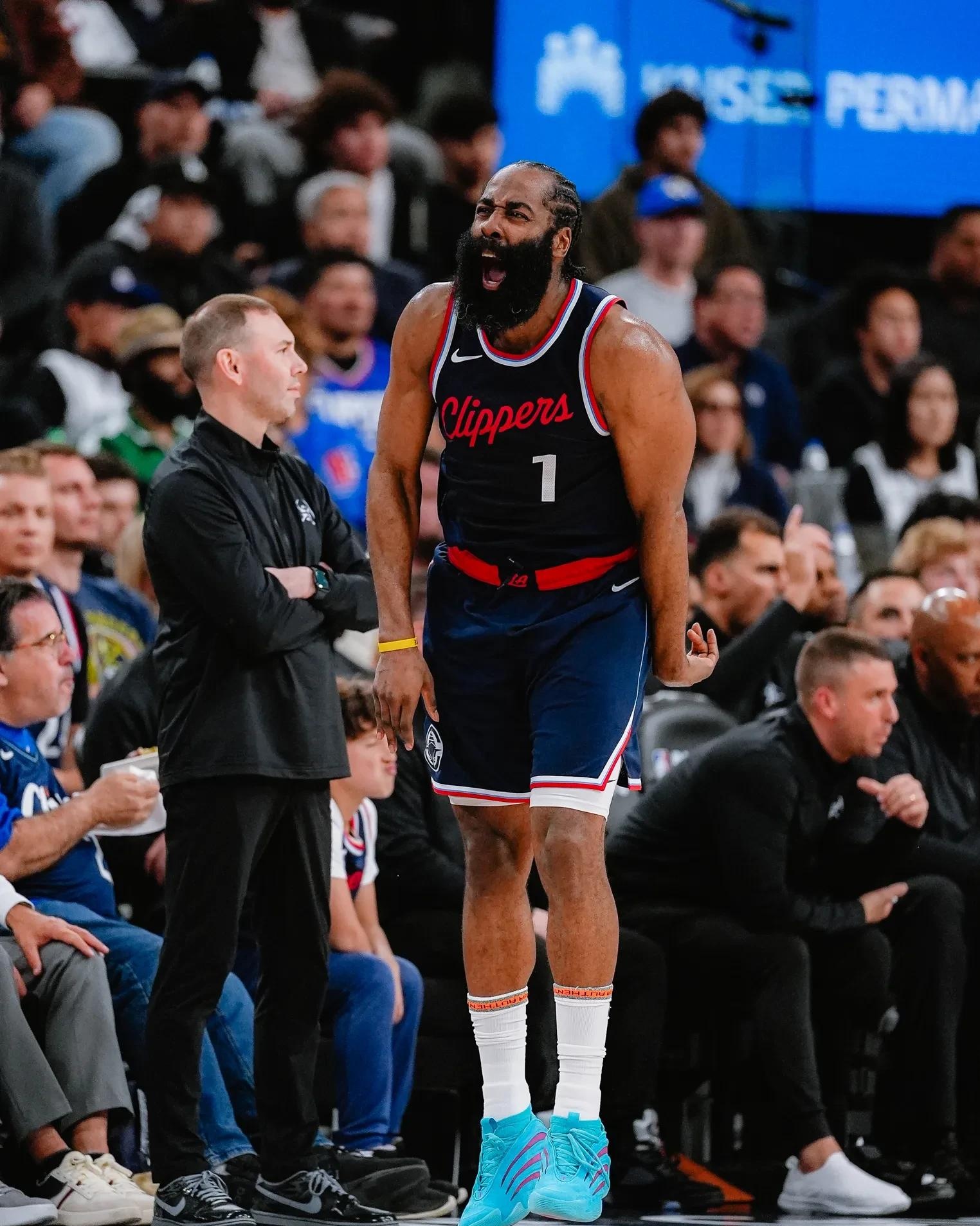 篮网惨败76人，哈登空砍25分